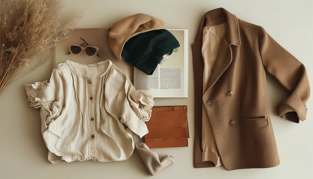 Styling flat lay