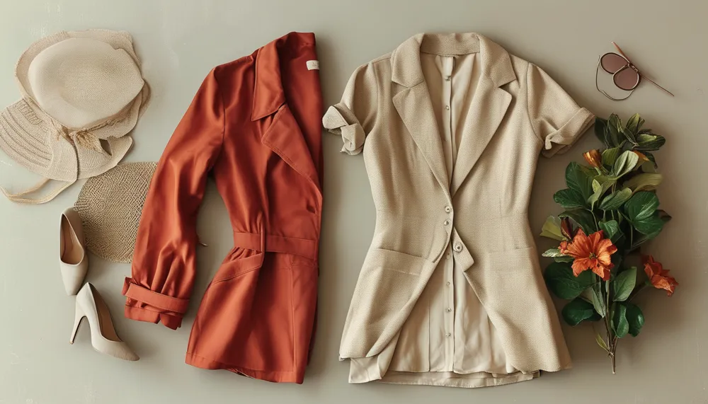 Styling flat lay